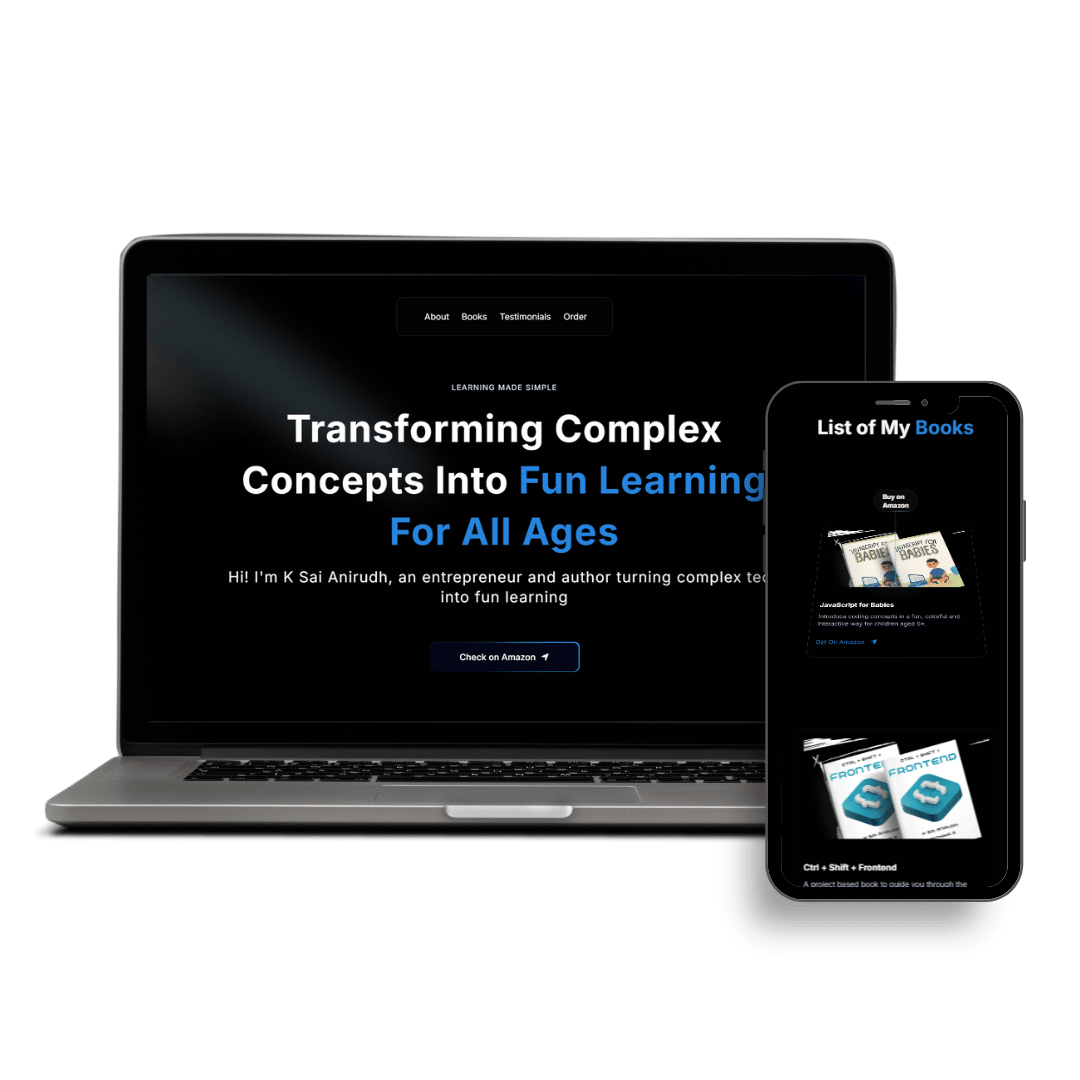 Author Portfolio Project